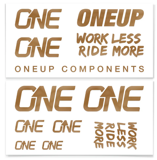 OneUp HB Decal Kit Matt Bronze