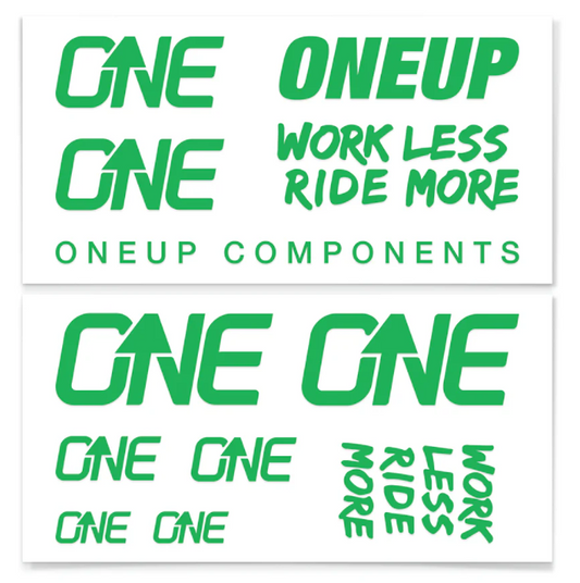 OneUp HB Decal Kit Green