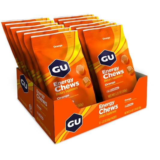GU Energy Chews Orange (12 x 60g) DATOVARE