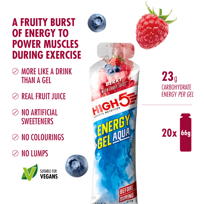 High5 Energigel Aqua Berry 66 g