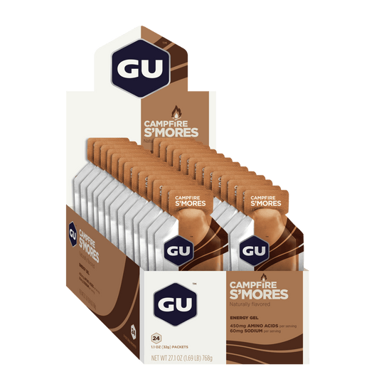 GU Energy Energigel Campfire S'mores (24 x 32g)