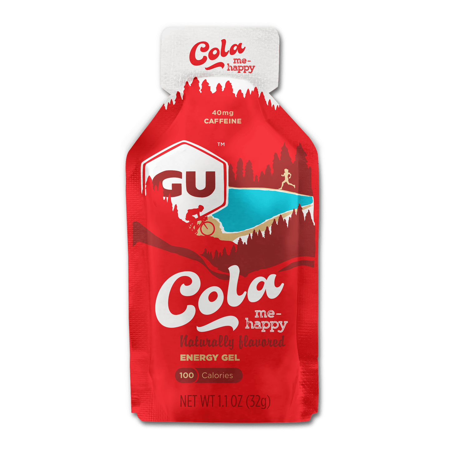 GU Energy Energigel Cola Me Happy med koffein 32g DATOVARE