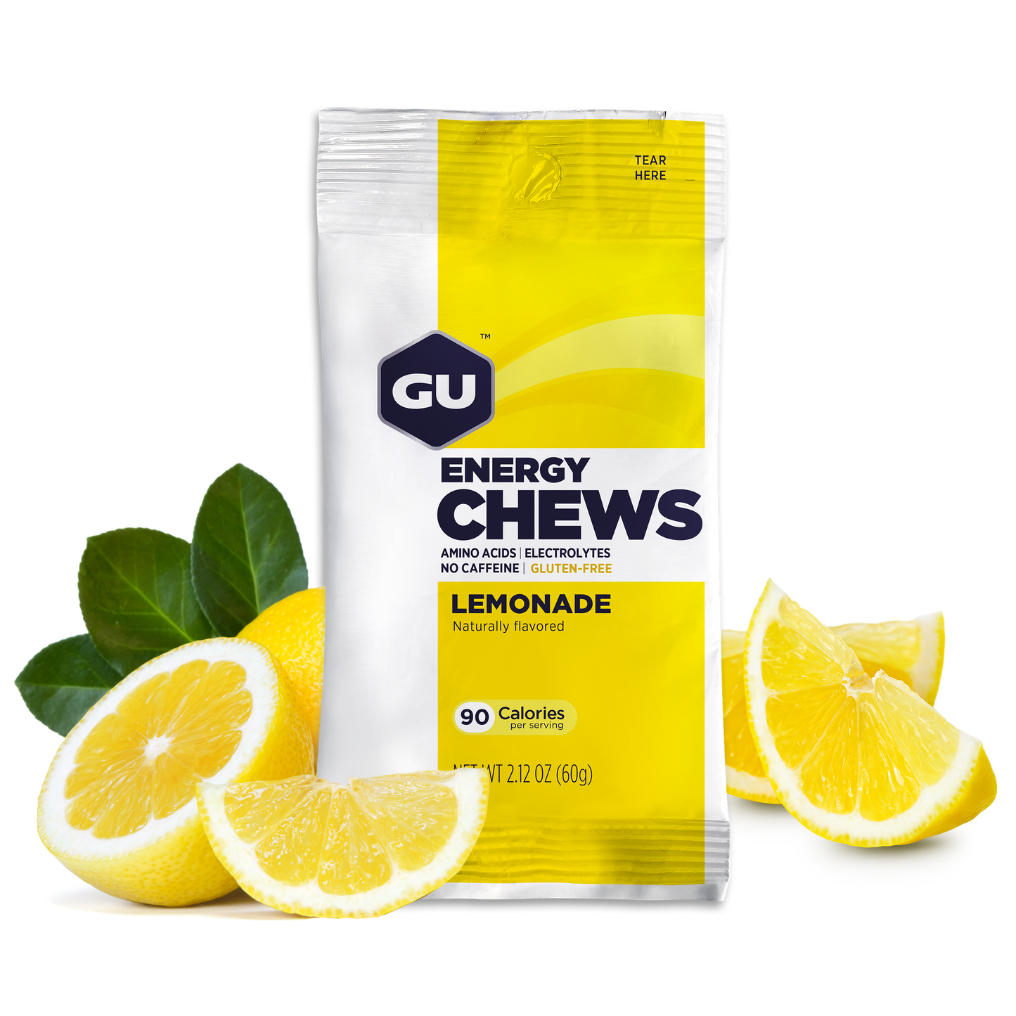 GU Energy Chews Lemonade (12 x 60g)