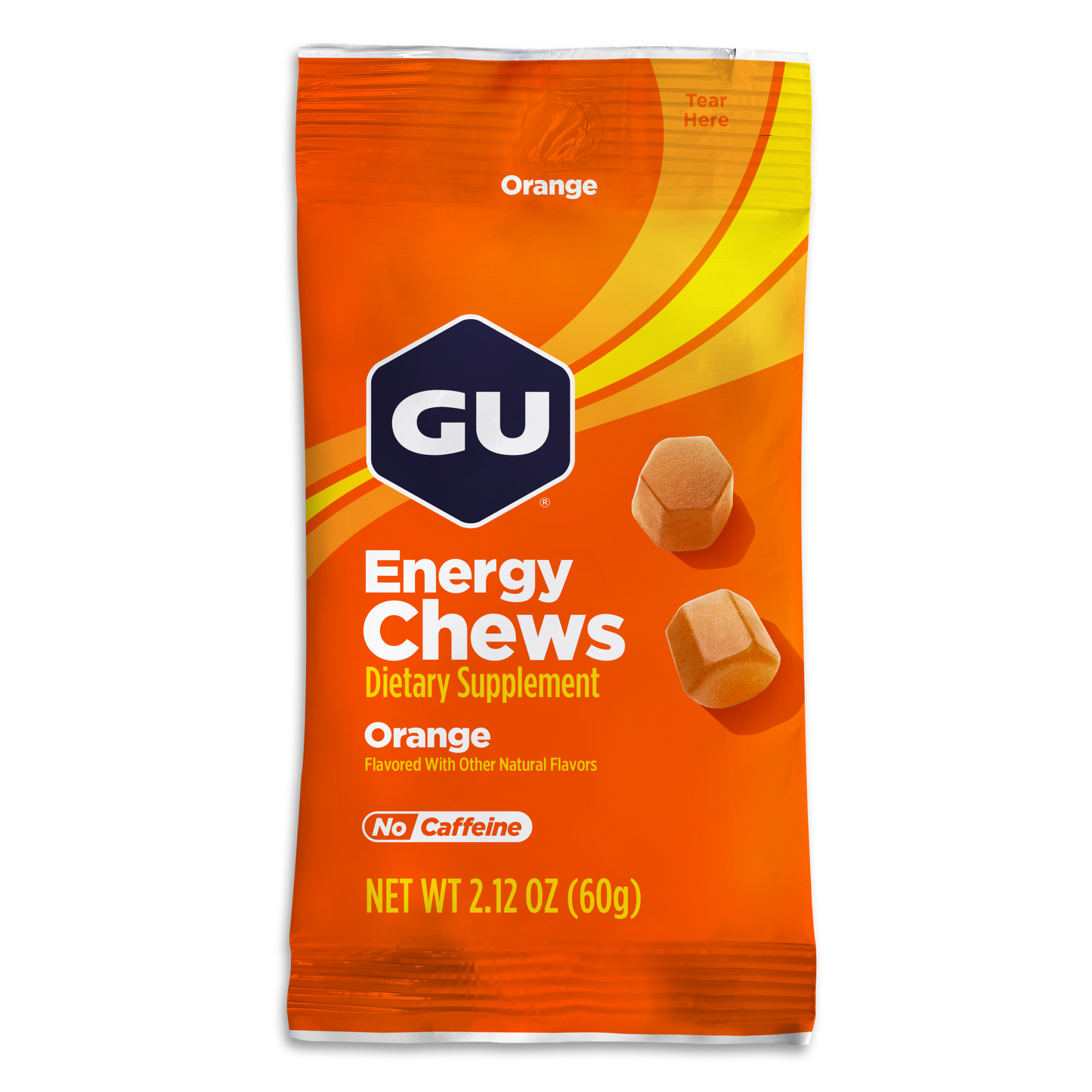 GU Energy Chews Orange (12 x 60g)