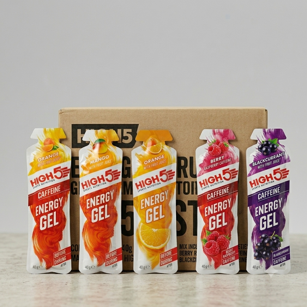 High5 Energigel Mixed Falvors 140 stk  Datovare