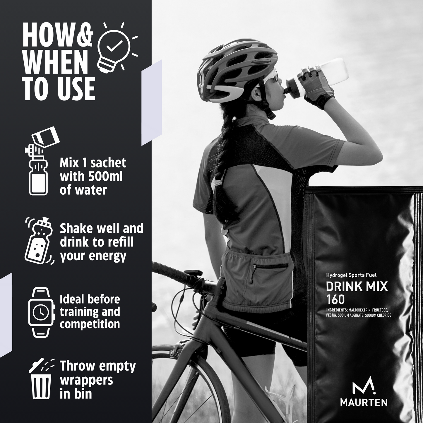 Maurten Energidrik Drink Mix 160 (18x40g)