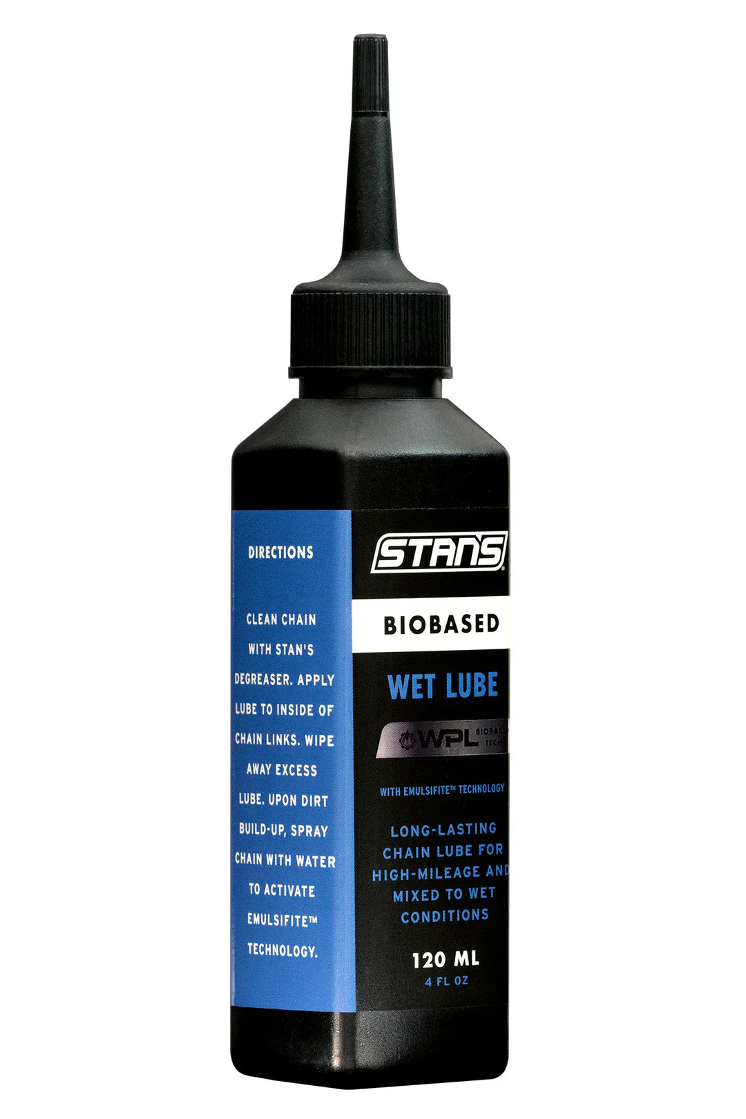 Stan's Biobased Wet Chain Lube - kædeolie 120 ml