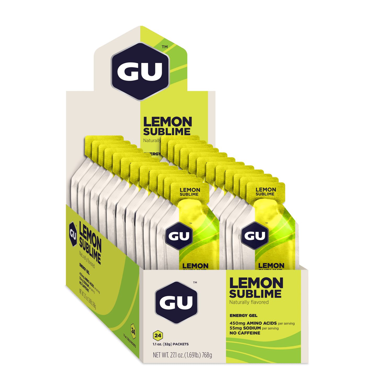 GU Energy Energigel Lemon Sublime (24 x 32g) Datovare