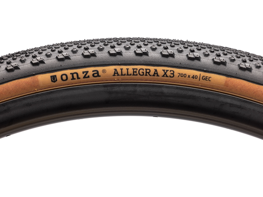 ONZA Allegra X3 Tanwall 700x50C 610g Gravel foldedæk