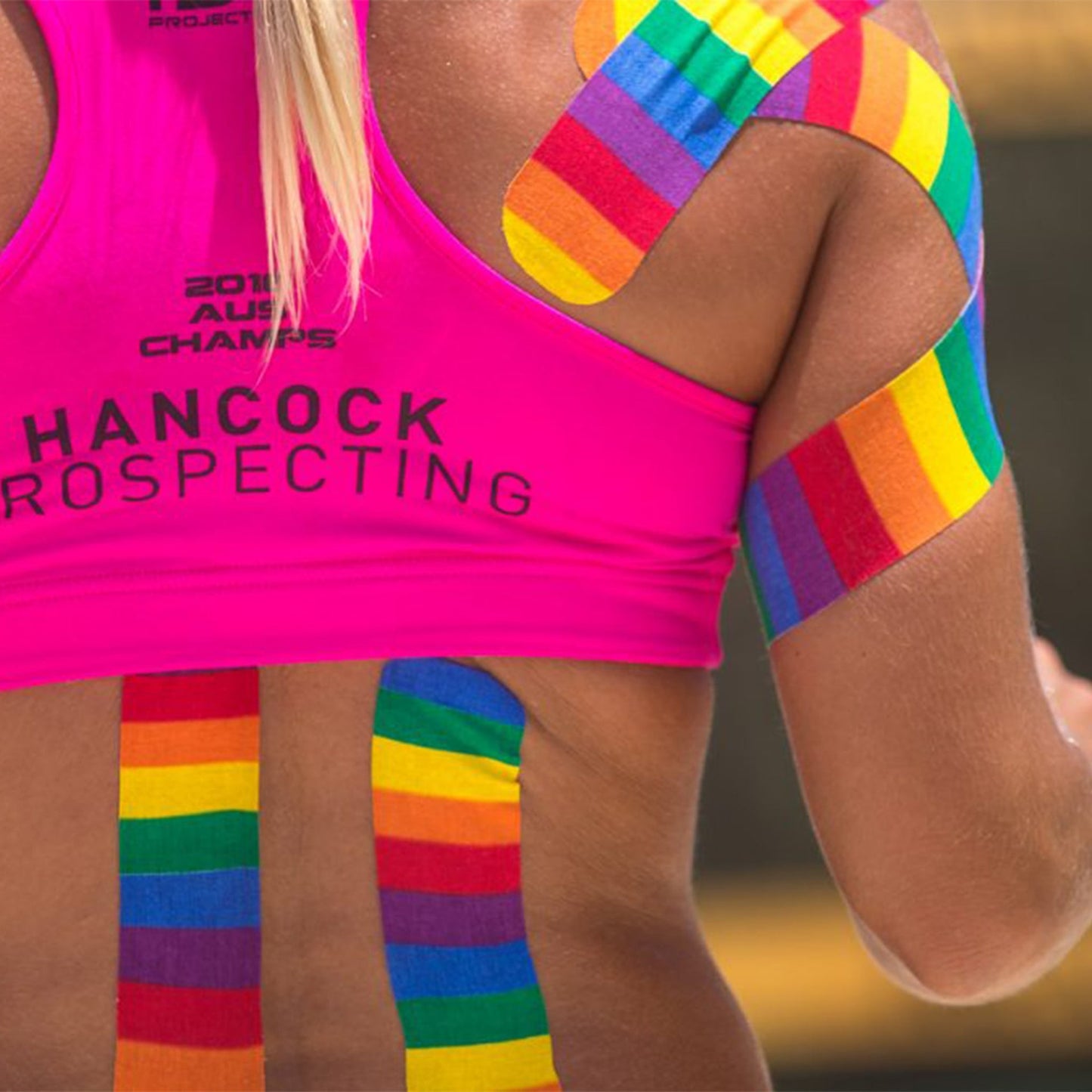 RockTape Kinesiologi tape 5cm x 5m Camo Green