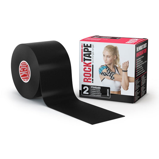 RockTape Kinesiologi tape 5cm x 32m Sort
