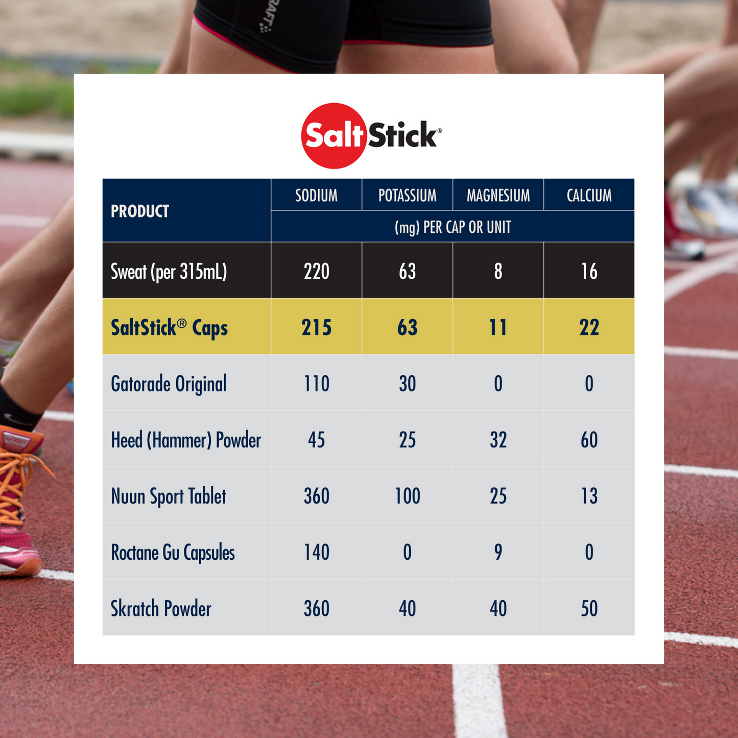 SaltStick Elektrolytkapsler (100 Kapsler).