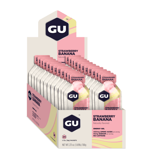 GU Energy Energigel Strawberry Banana (24 x 32g) Datovare