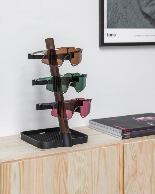 Tons Desk Organiser 3x Glasses + Charging Tray