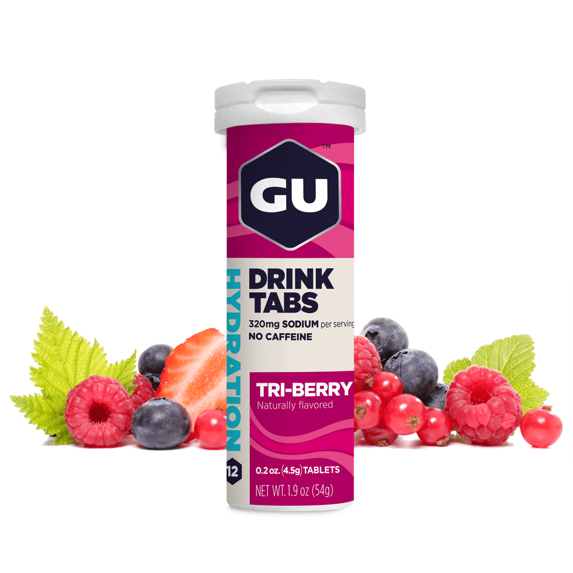 GU Energy Drink Tabs Tri-Berry