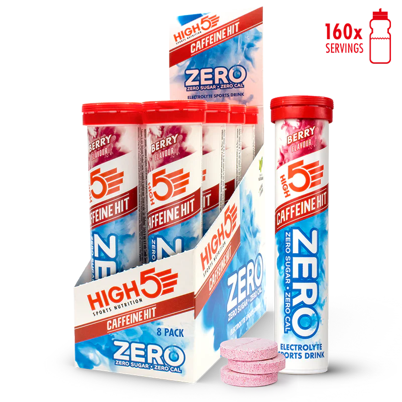 High5 Elektrolyttabs ZERO Berry Caff  (8x20 tabs)
