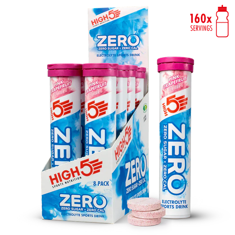 High5 Elektrolyttabs ZERO Pink Grapefruit (8x20 tabs)