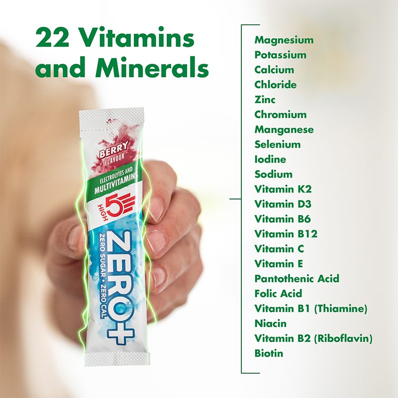 High5 ZERO+ Tabs Multivitamin Berry (16x7g)