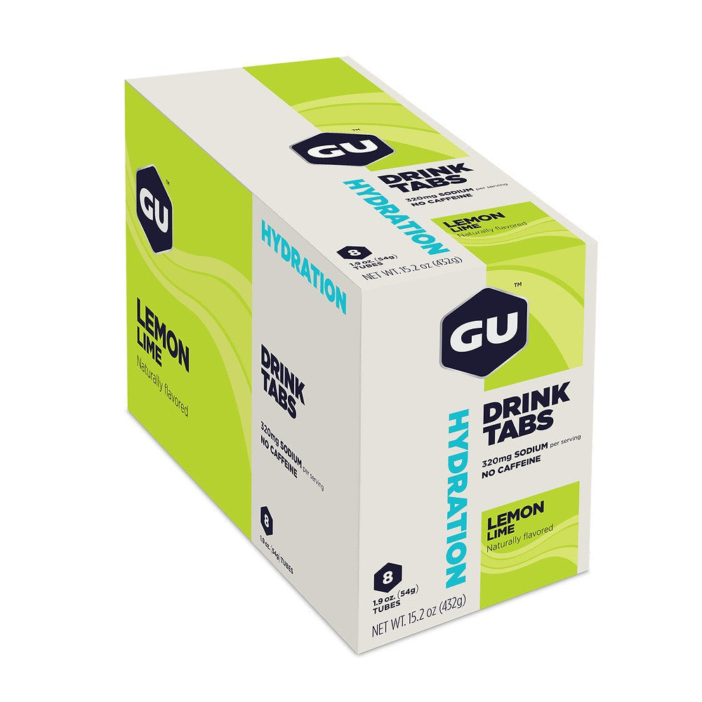 GU Energy Elektrolyttabs Lemon Lime (8 x 12 tabs)