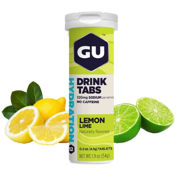 GU Energy Elektrolyttabs Lemon Lime (8 x 12 tabs) DATOVARE