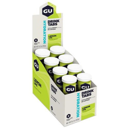 GU Energy Elektrolyttabs Lemon Lime (8 x 12 tabs) DATOVARE