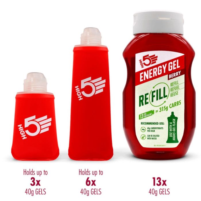 High5 Energigel Refill Berry 550g