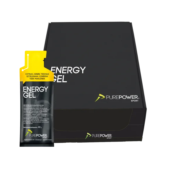 PurePower Energi gel Lemon Tea (12x40g)