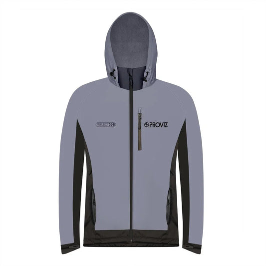 Proviz Reflect360 Outdoor Fleece jakke herre grå