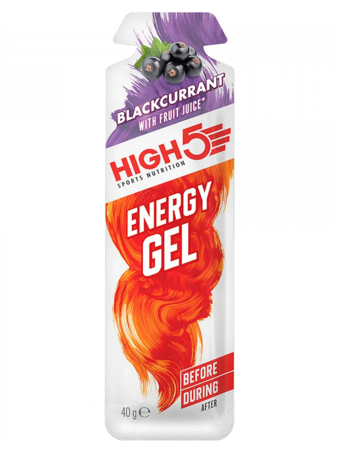 High5 Energigel Blackcurrant 40 g x 140 stk. DATOVARE kasse