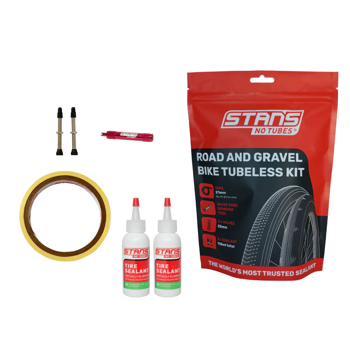 Stan's Tubeless Kit Road/gravel (21mm)