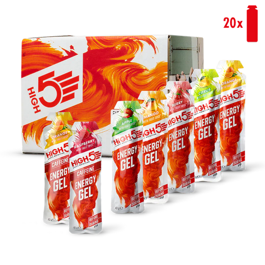 High5 Energigel Mixed Flavors 40 g x 20 stk.