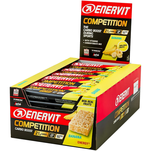 Enervit Energibar Sport Competition Banan/vanilje (25x30g)
