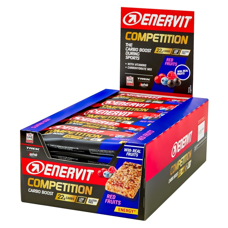 Enervit Energibar Redfruit Box